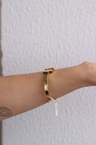 14k Gold T Wire Bracelet, T Bar Bracelet, T Bracelet, Gold Bar Bracelet, Geometric Bracelet, Cuff Bracelet, Gift For Her, Christmas Gift