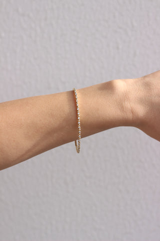 Ball Diamond Wisp Bracelet, Gold Wisp Bracelet, Diamond Flex Bracelet, Gold Flexi Bracelet, Infinity Bracelet, Ball Wisp Bangle