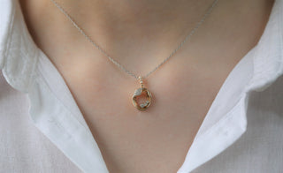 Gold Diamond Oval Cut Necklace, Diamond Oval Necklace, Oval Shape Necklace, Oval Necklace, Mothers Day Gift, Gift For Her