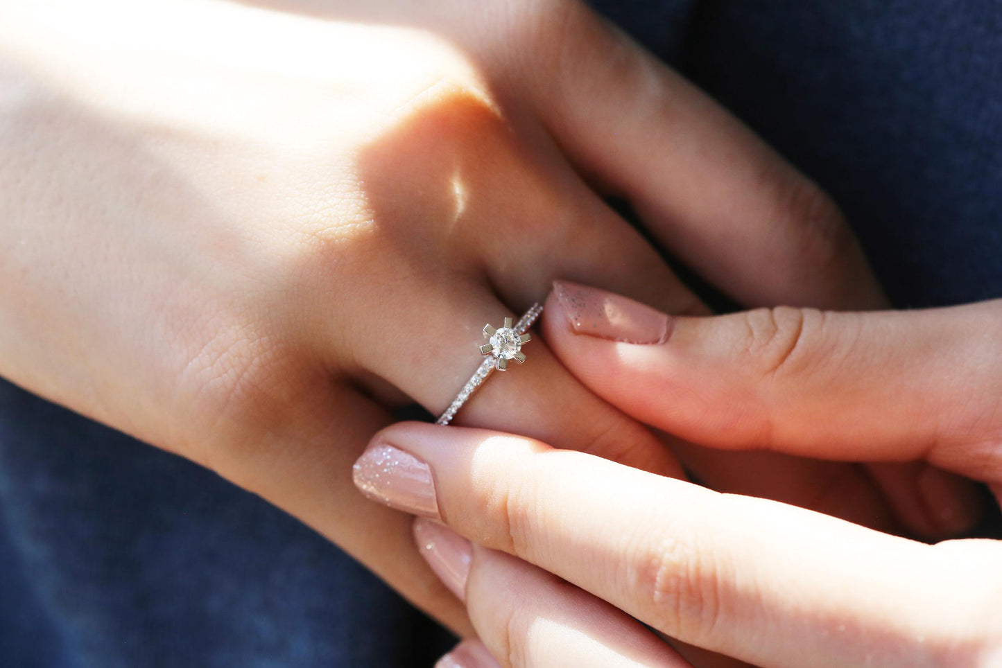 0.75 ct Diamond Ring, Gold Engagement Ring, Diamond Wedding Band, Solitaire Ring, Proposal Ring, Engagement Ring, IGI Certified Ring
